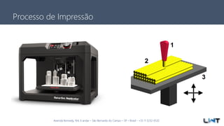 Avenida Kennedy, 164, 6 andar – São Bernardo do Campo – SP – Brasil - +55 11 3232-0532
Processo de Impressão
 
