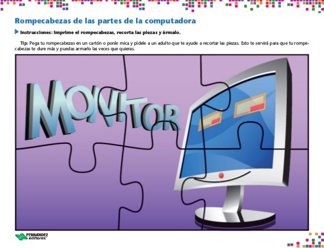 rompecabezas de una computadora