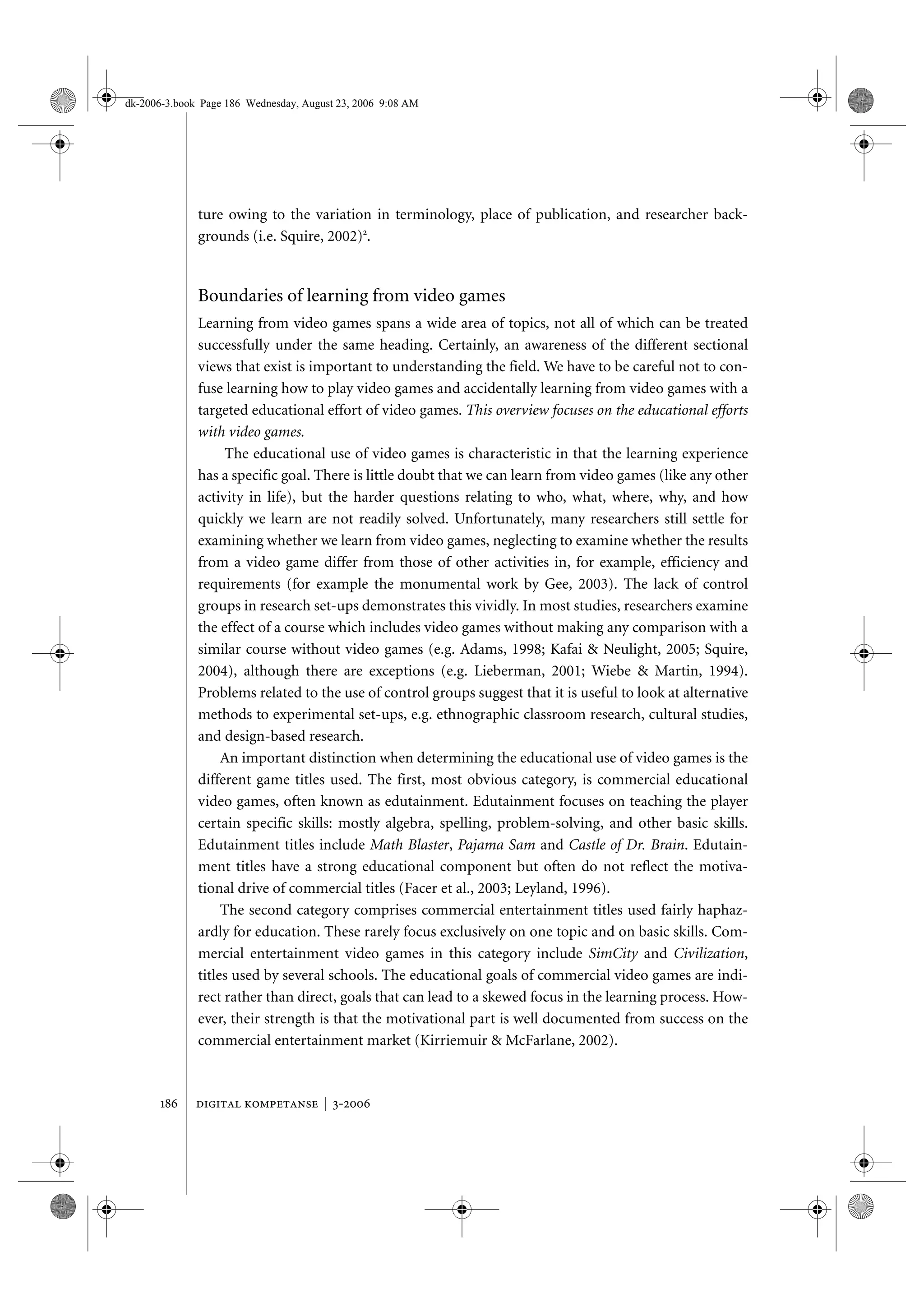 Imprimir Game Overview