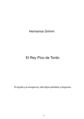 EL REY PICO DE TORDO | PDF