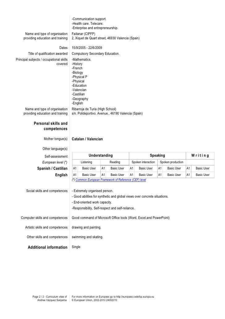 Imprimir Europass Cv 120602 Vázquez Sanjaime 2