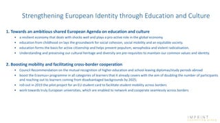 The EU Legal Framework on Higher Education Policies and International ...
