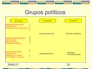 29/03/17 25
Grupos políticos
 