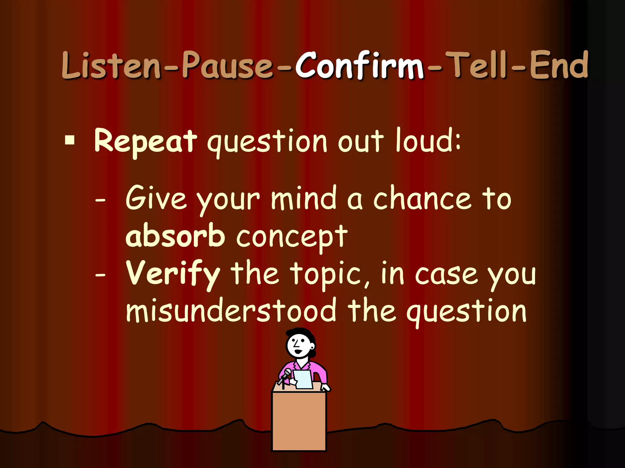 Or predict when we will be asked “to give a few words”