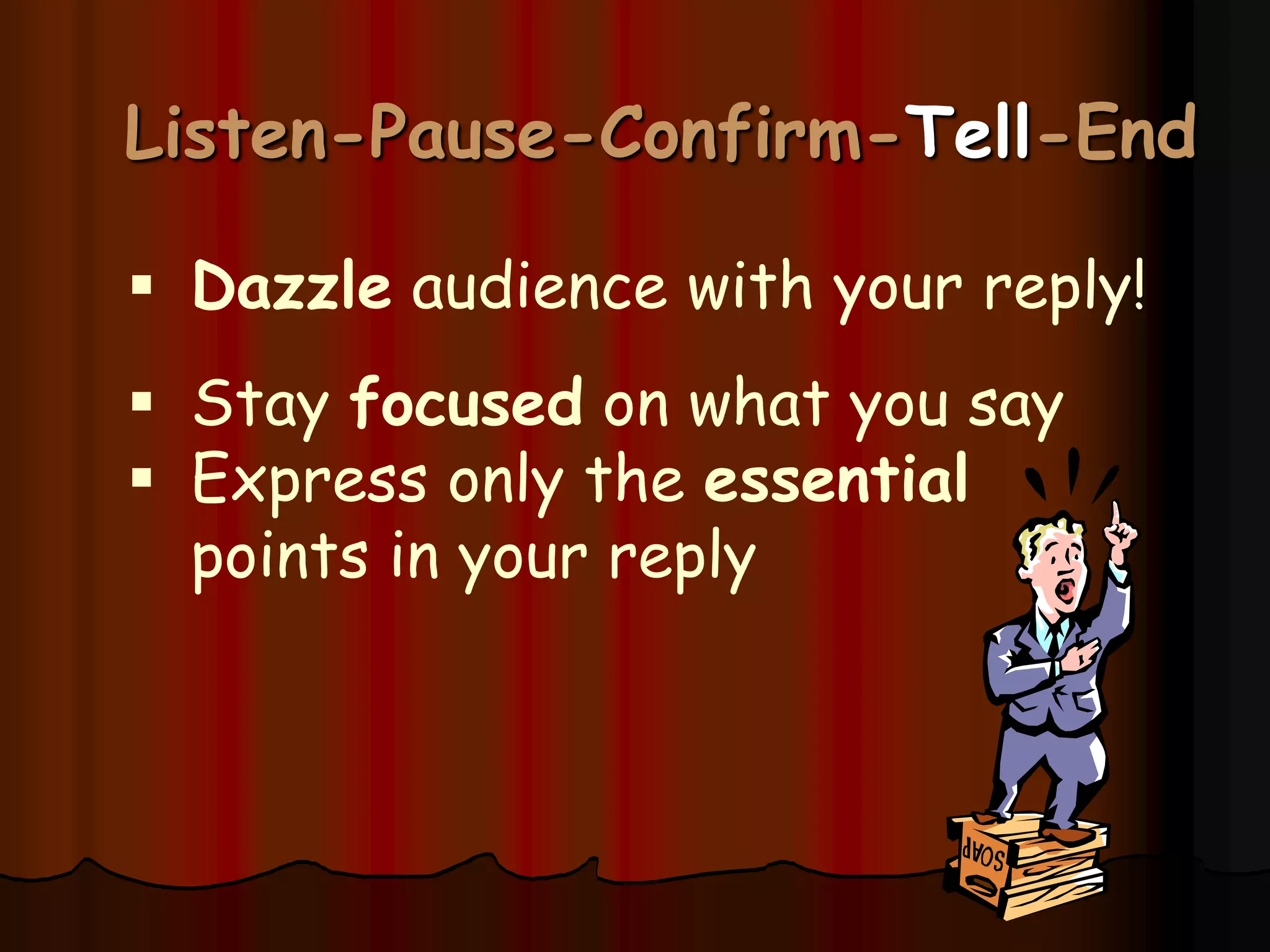 It is possible to become better prepared and confident to answerThere is A Formula !