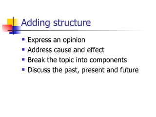 Impromptu Speaking | PPT