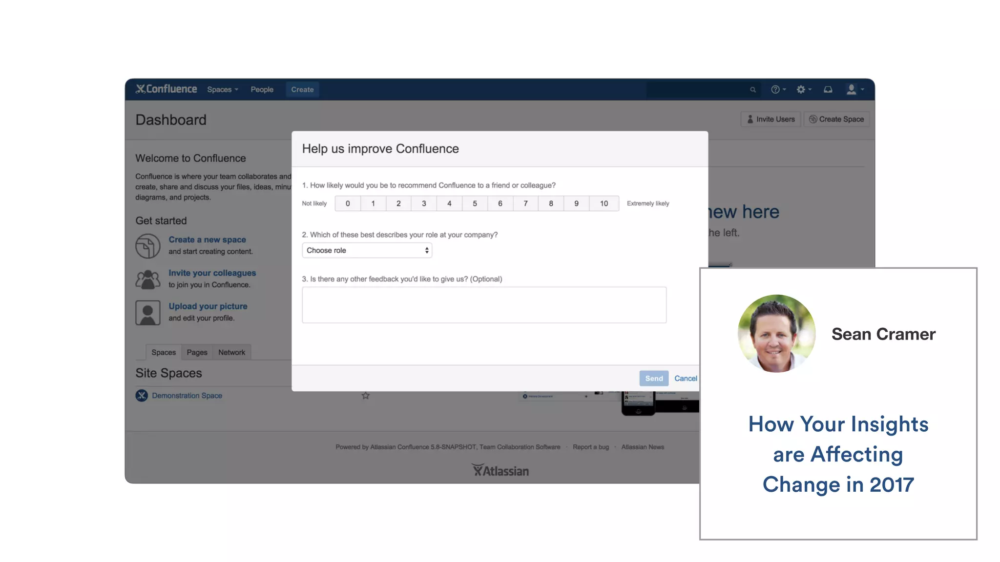 Sean Cramer
How Your Insights
are Affecting
Change in 2017
 