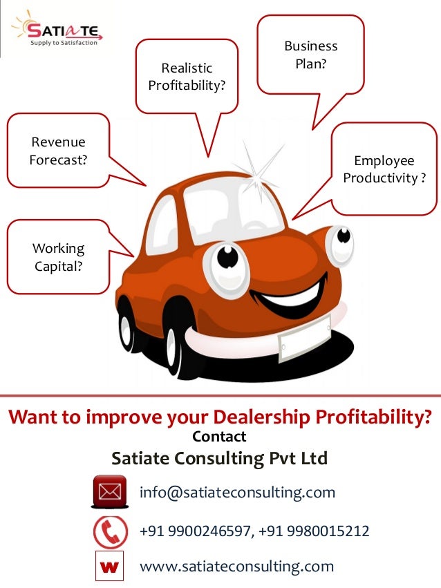 Improve car dealership profitability