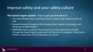 Improve crew performance and safety culture | PPTX