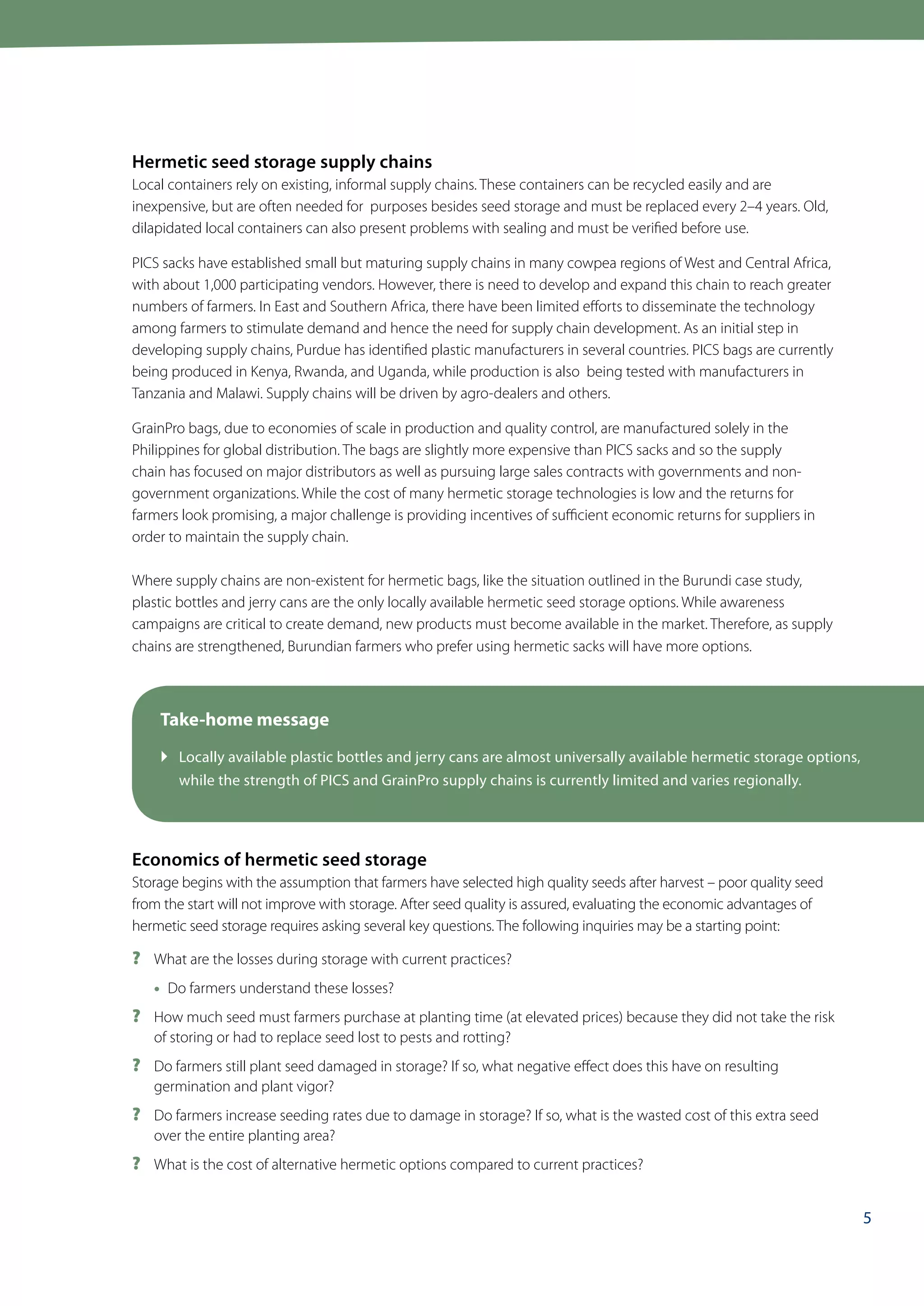 Improved seed-storage-brief-2 | PDF