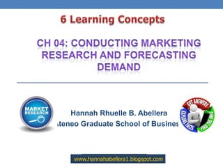 Hannah Rhuelle B. Abellera
Ateneo Graduate School of Business
www.hannahabellera1.blogspot.com
 