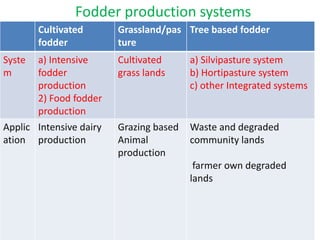 IMPROVED FODDER PRODUCTIONhuptxhshhshsjsj | PPTX
