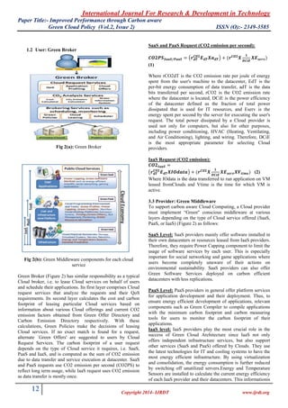 Improved performance through carbon aware green cloud policy | PDF
