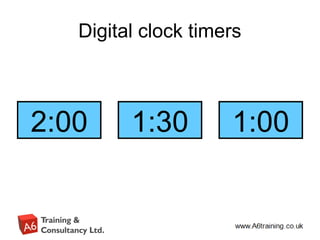 Countdown Timers but no time and no count but with timers part 2 | PPTX
