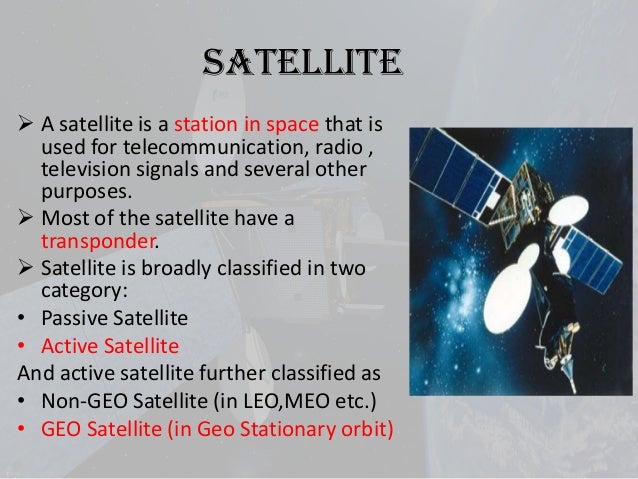satellite powerpoint