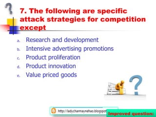 56Improved answer:The following are levels of target marketing, except?IndividualSegmentLocalGroupNichefrancishugo.blogspot.com