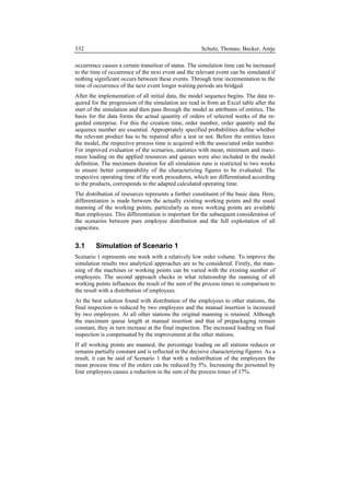 Improvement in Production Processes in a Company in the Electronics Sector using Simulation