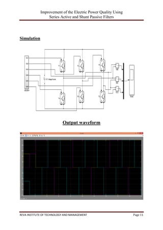 report of Improvement of the Electric Power Quality Using Series Active ...