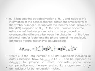 Improvement of Phase Noise Compensation for Coherent Optical OFDM via ...