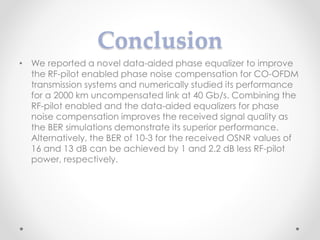 Improvement of Phase Noise Compensation for Coherent Optical OFDM via ...