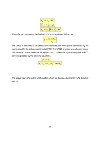Power quality improvement using upqc with soft computing method: Fuzzy ...