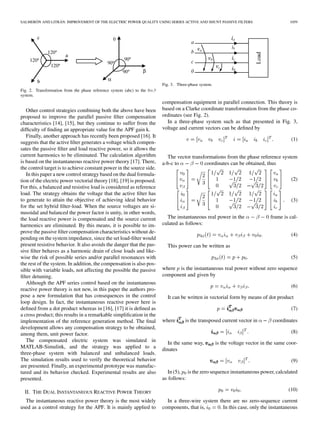 Improvement of the electric power quality using | PDF