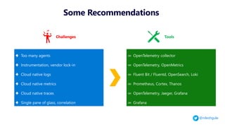 Improve monitoring and observability for kubernetes with oss tools | PDF