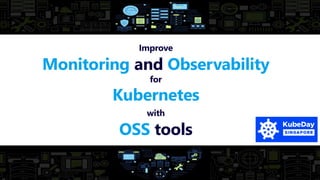@nileshgule
Improve
Monitoring and Observability
for
Kubernetes
with
OSS tools
 