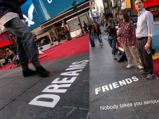 Nobody takes you seriously! 