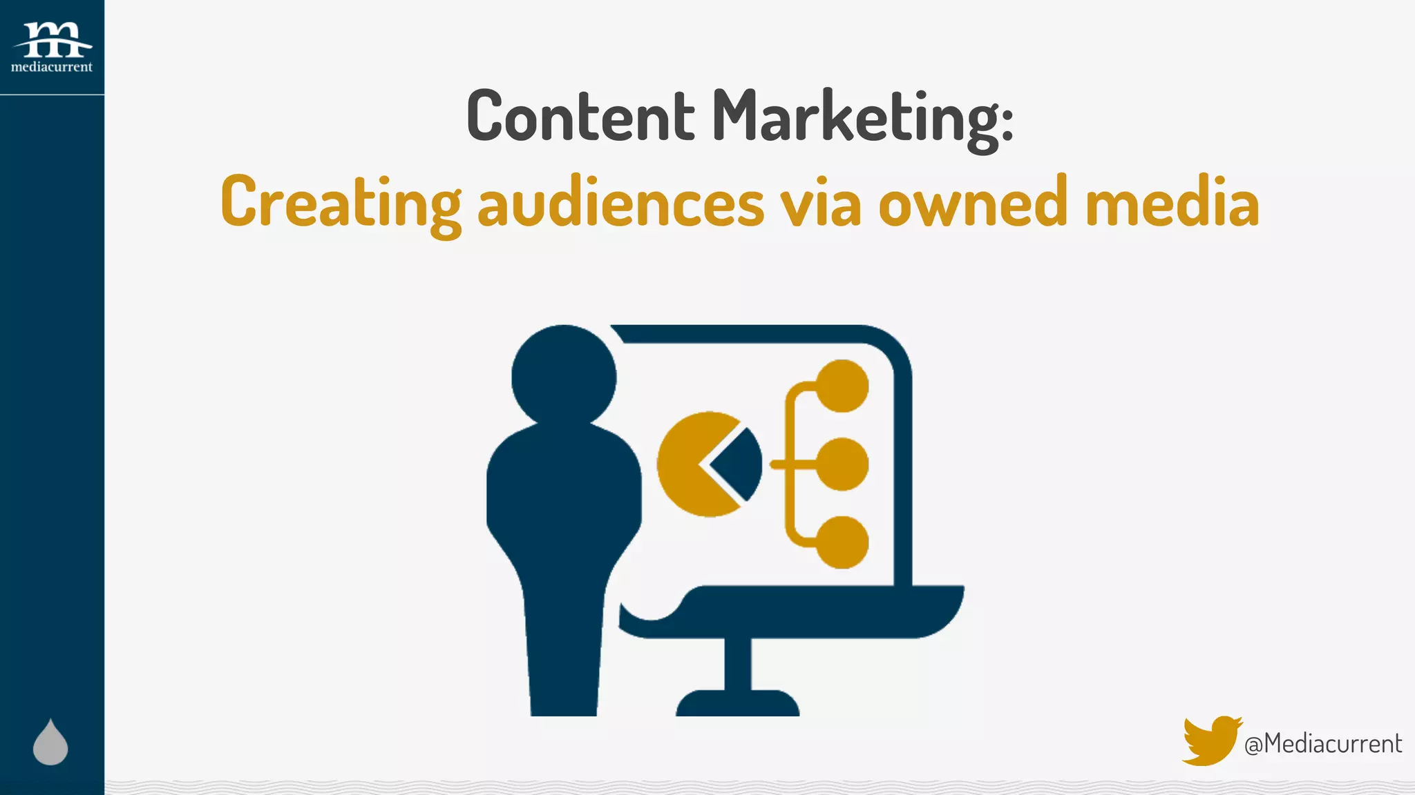 Content Marketing:
Creating audiences via owned media
@Mediacurrent
 
