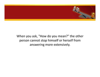 Improve Your Conversation