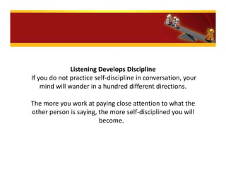 Improve Your Conversation