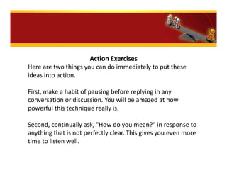 Improve Your Conversation