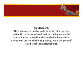 Improve Your Conversation