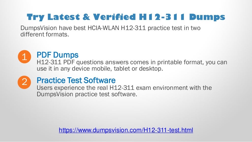 H31-311_V2.5 Dumps