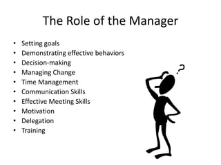 Improve your management skills