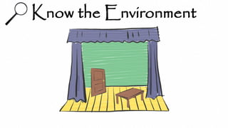 Know the Environment
 