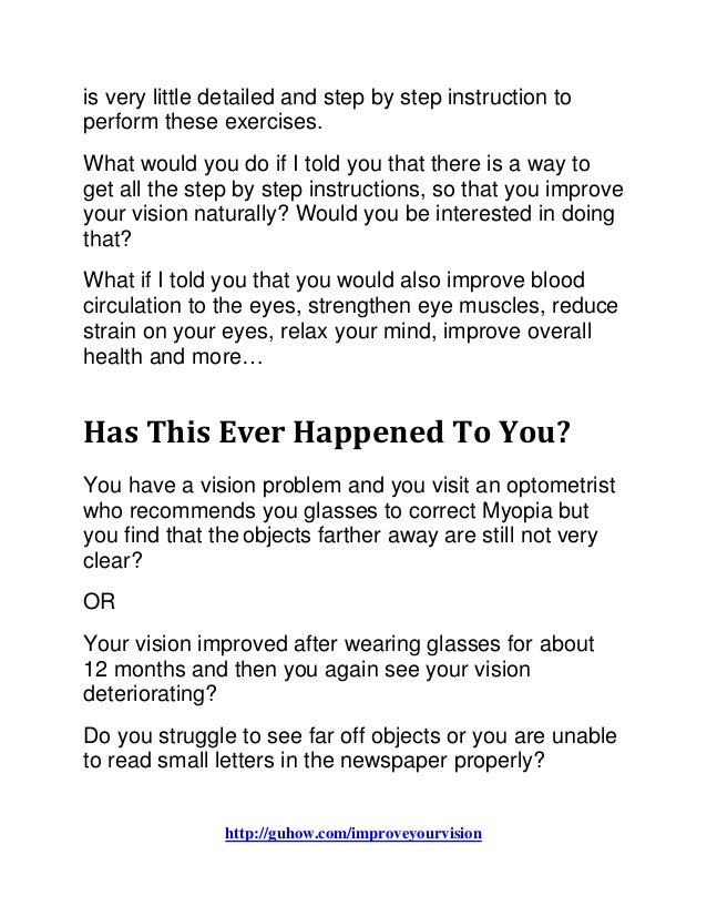 What is perfect vision?