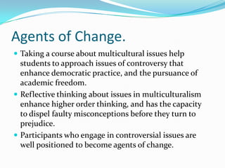 Improving Curricular Diversity