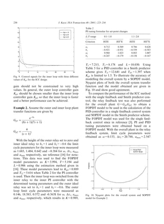 Improving performance using cascade control and a Smith predictor | PDF