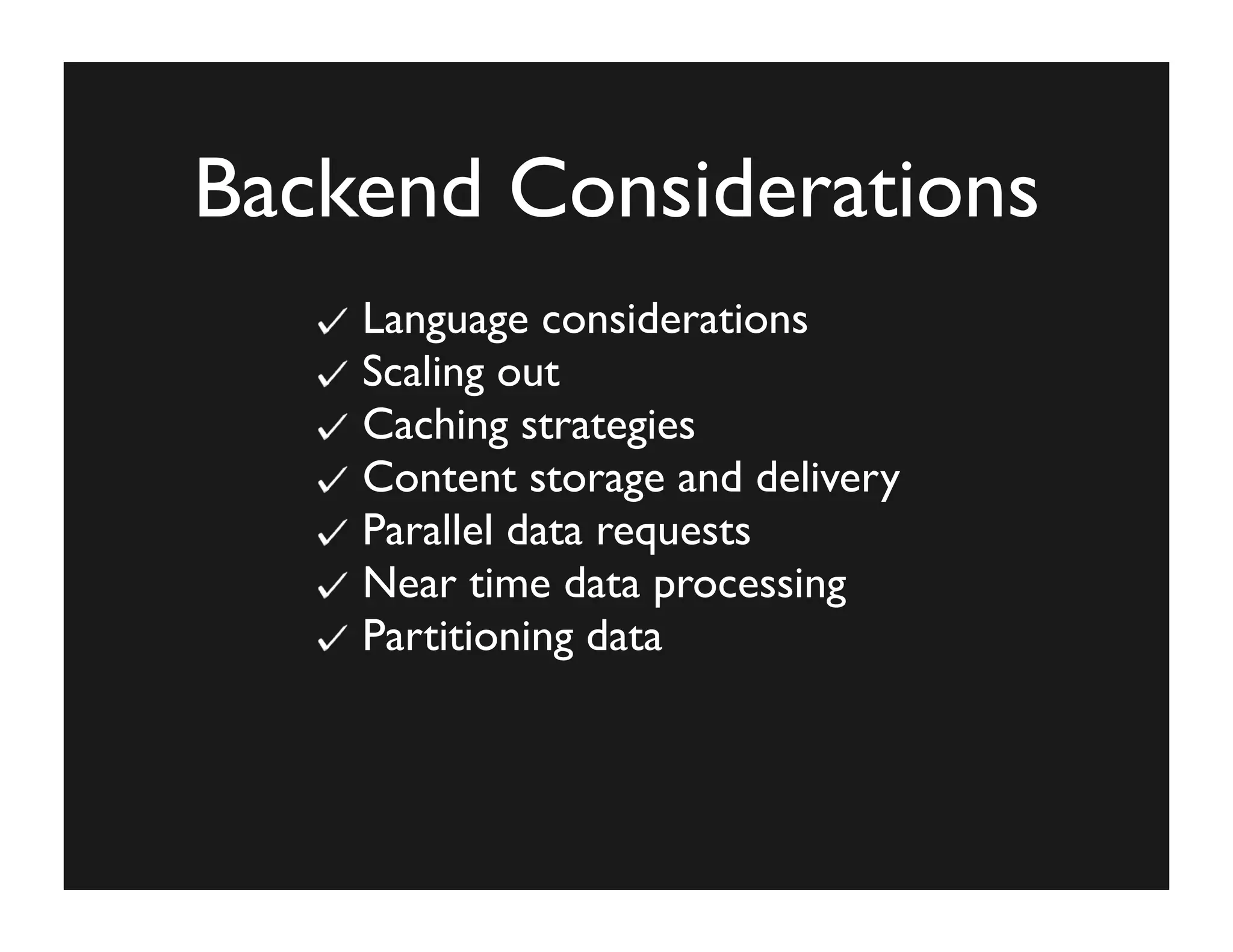 Improving The Performance of Your Web App