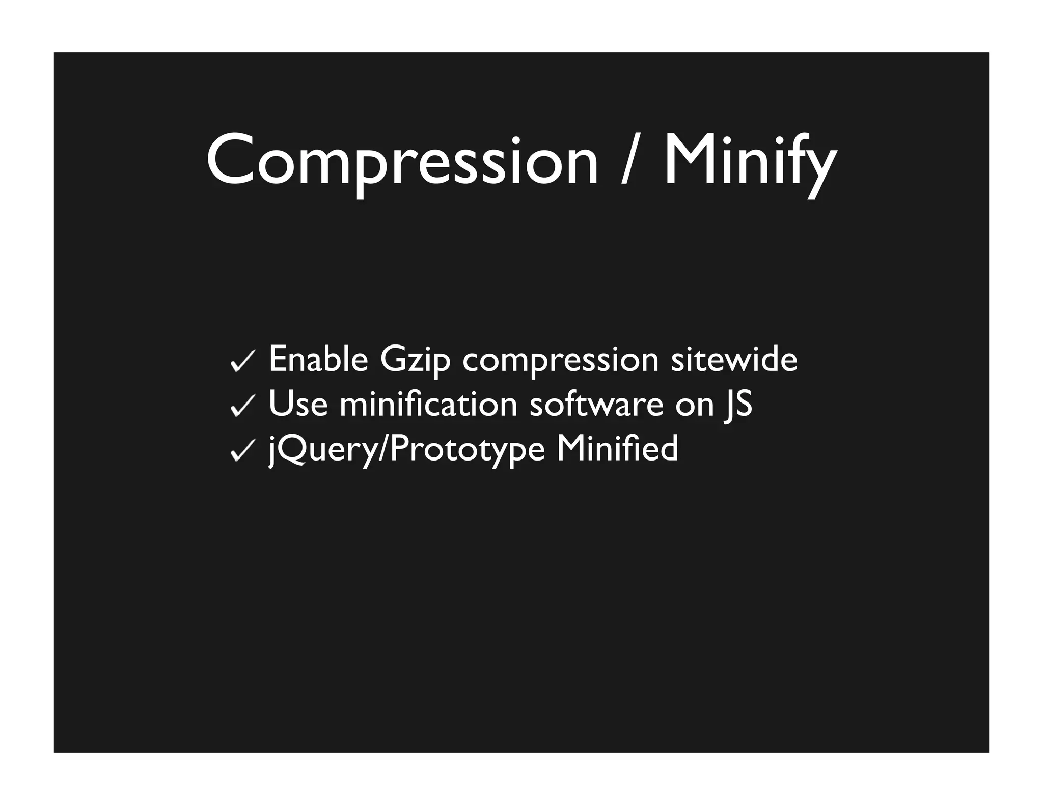 Improving The Performance of Your Web App