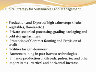 Improving agricultural productivity A Presentation By Mr Allah Dad Khan ...