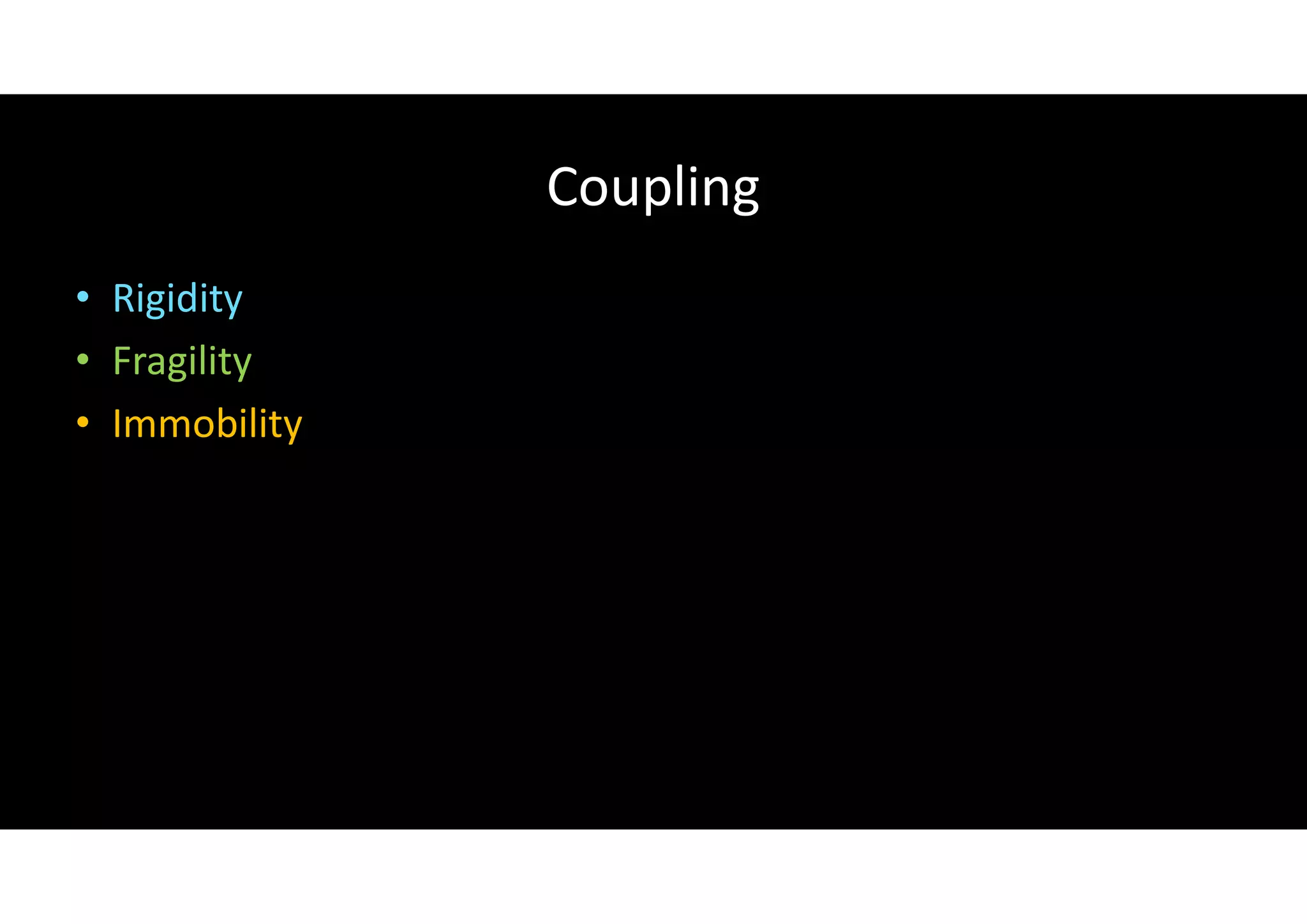 Improving code quality with loose coupling | PPT