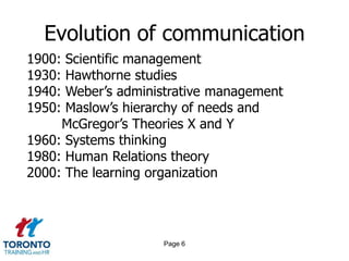 Improving employee engagement & morale