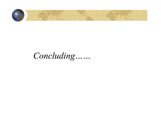Concluding……
 