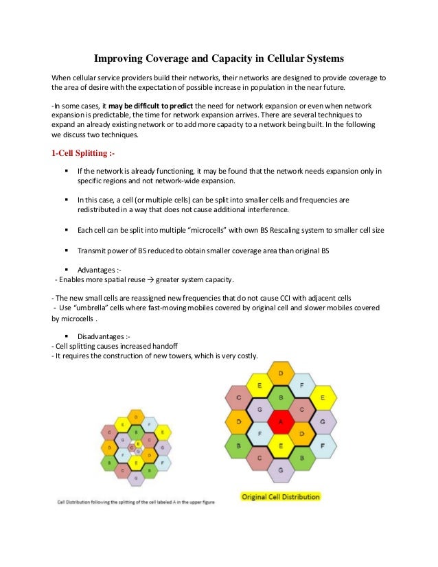 improving coverage and capacity in cellular systems ppt Trunking & grade of service ppt video online download.
