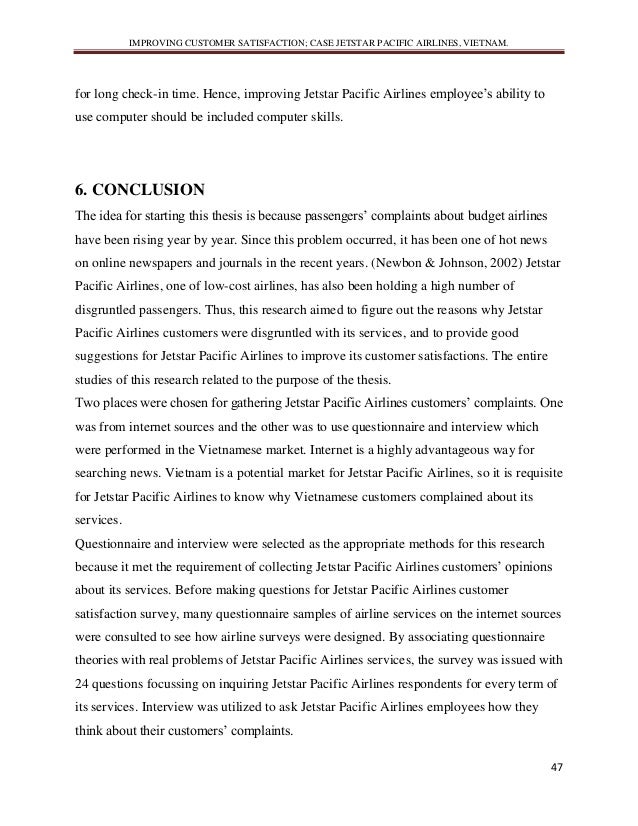 Dissertation on low cost airlines