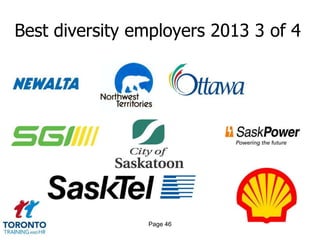 Best diversity employers 2013 3 of 4
Page 46
 