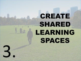 CREATE
      SHARED
     LEARNING
      SPACES

3.       COPYRIGHT 2009
 